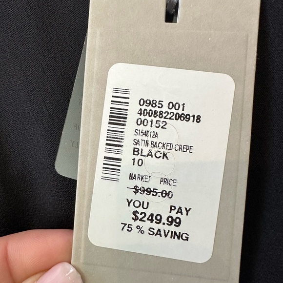 Jason Wu Wide Leg Pleated Trousers in Black - Picture 11 of 13